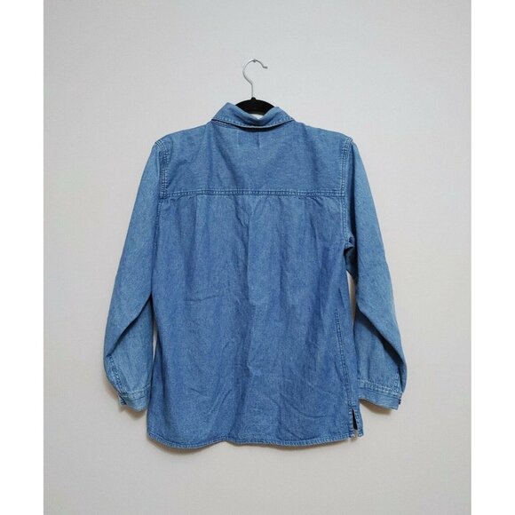 Tradition Country Collection  Women's Button Up Shirt Medium Embroidered Fall - Picture 3 of 4